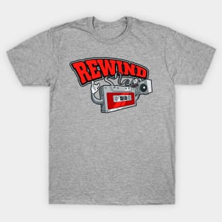 REWIND (80's Design) T-Shirt